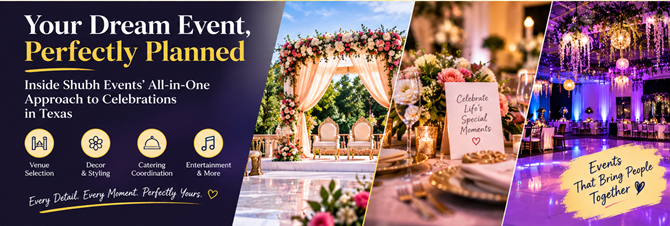 Your Dream Event, Perfectly Planned: Inside Shubh Events’ All-in-One Approach to Celebrations in Texas in New York, NY