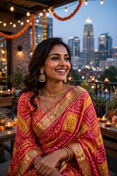 Charlotte Desis' Secret for Wedding & Diwali Shopping: Why Everyone Loves Bandhej By Richa in New York, NY