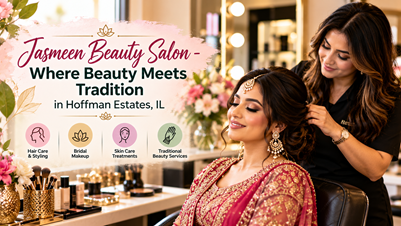  Jasmeen Beauty Salon - Where Beauty Meets Tradition in Hoffman Estates, IL in New York,NY