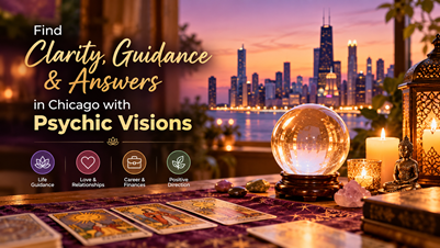 Find Clarity, Guidance & Answers in Chicago with Psychic Visions in New York,NY