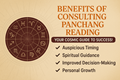 Top 10 Benefits of Consulting Panchang Reading – Your Cosmic Guide to Success! in New York, NY