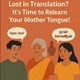Lost in Translation? It’s Time to Relearn Your Mother Tongue! in New York, NY