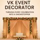 VK Event Decorator: Turning Every Celebration into a Showstopper in New York, NY