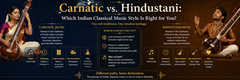 Carnatic vs. Hindustani: Which Indian Classical Music Style Is Right for You? in New York,NY