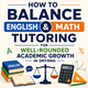 How to Balance English and Math Tutoring for Well-Rounded Academic Growth in Smyrna in New York,NY