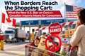 When Borders Reach the Shopping Cart: What the New U.S. Ban on Certain Canadian Imports Means for Consumers in New York,NY