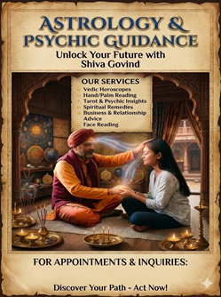 Indian Astrologer And Psychic Reader in Durham, NC