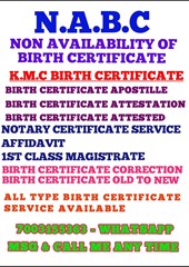 NRI BIRTH CERTIFICATE SERVICE AVAILABLE in Newark, CA
