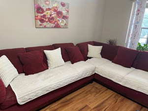 L Sectional Sofa Couch in Edison, NJ