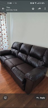 Recliner Couch Set For Free in Herndon, VA