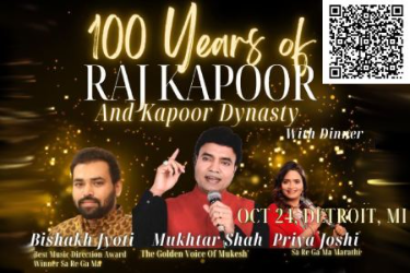 100 Years of Raj Kapoor And Kapoor Dynasty Dinner with Mukhtar shah , Bishakh jyoti and Priya Joshi