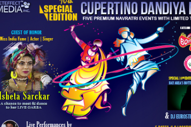 10th Cupertino Dandiya Nite - Special Edition on Oct 11 in Cupertino, CA