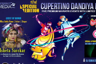 10th Cupertino Dandiya Nite - Special Edition on Oct 12 in Cupertino, CA