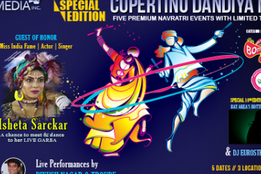 10th Cupertino Dandiya Nite - Special Edition on Oct 06 in San Jose, CA