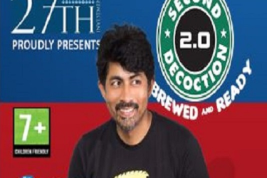 2.0 Second Decoction(Rebrewed and Ready) Karthik Kumar Live Stand up Comedy show Raleigh, NC, in Cary, NC