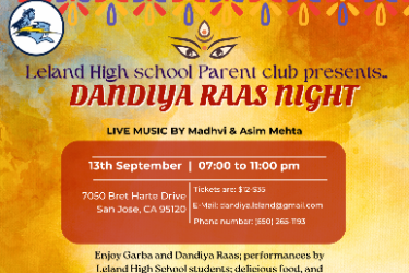 2025 Leland High School Dandiya Raas Night (Leland Parent Club Sponsored event) in San Jose, CA