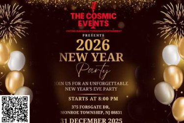 2026 New Year Party in New Jersey