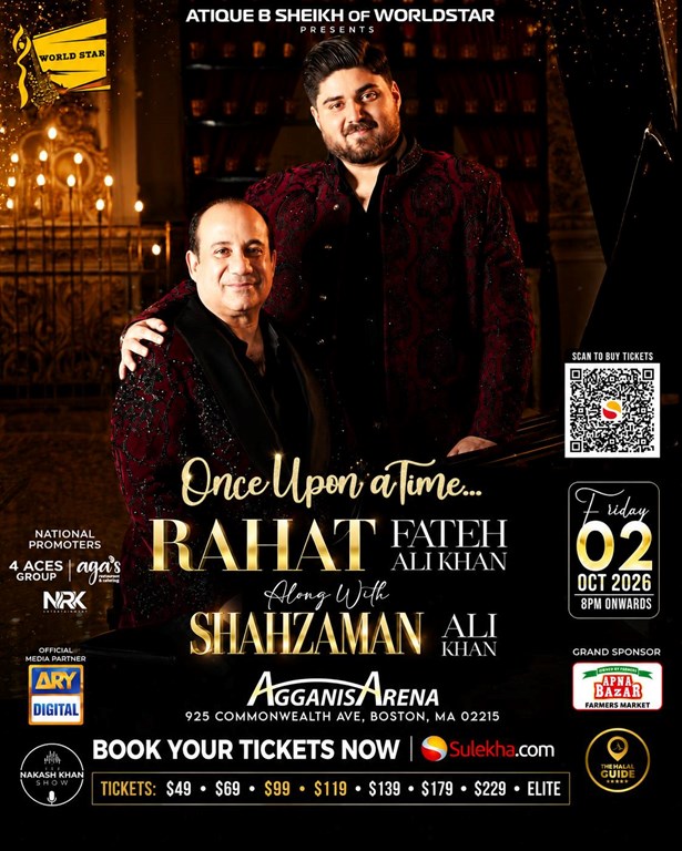Rahat Fateh Ali Khan In Boston