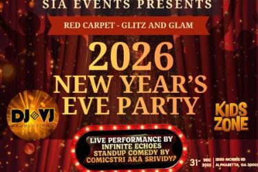 2026 NEW YEAR'S EVE PARTY RED CARPET GLITZ AND GLAM in , GA