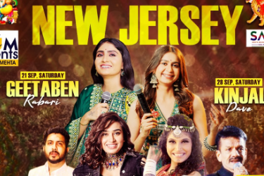 5 Nights GARBA in New Jersey - 5 BEST Singers from India in Secaucus, NJ