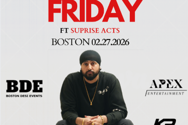 9:45 Friday: Hosted by Prabh Singh in Boston, MA