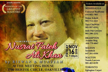 Qawali Night in OAKVILLE, ON