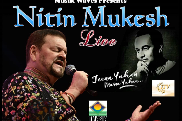 Nitin Mukesh live in Concert - NJ in Edison, NJ