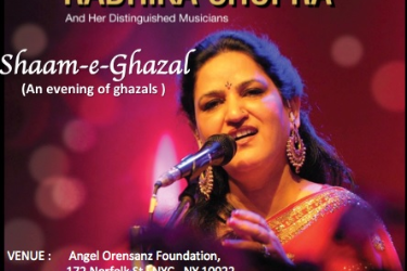 SHAAM-E-GHAZAL  in New York, NY