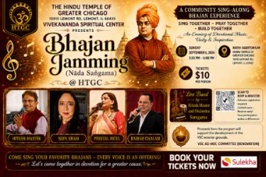 Bhajan Jamming at HTGC in Lemont, IL
