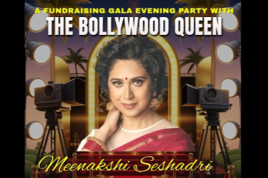 A Fundraising gala Evening party with Meenakshi Seshadri  in Milpitas, CA