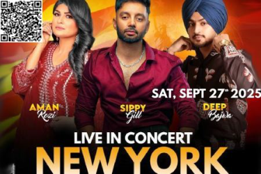 A Musical Night with Sippy Gill, Aman Rozi & Deep Bajwa in Newyork in Flushing, NY