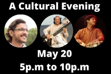 A Cultural Evening with Shri Vivek Gupta, Nishat Khan and Nitin Mitta in Milwaukee, WI