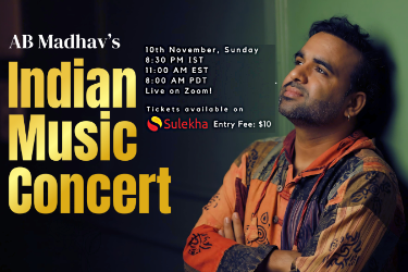 AB Madhav's Indian Music Concert in Shelton, 