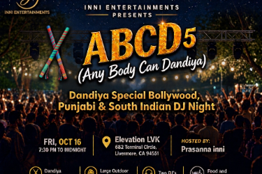 ABCD 5(Any Body Can Dandiya) in Livermore, CA