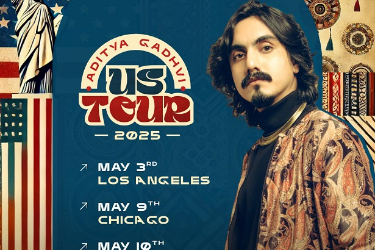 Aditya Gadhvi Live In Concert in Edison, NJ