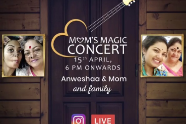 Alive India Mom`s Magic Concert at Home - Anweshaa & Family in , 
