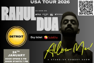 Allow Me! : A Standup Comedy Show by Rahul Dua - Detroit in Detroit, MI