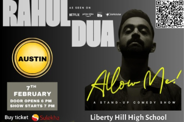 Allow Me! - A Standup Comedy show by Rahul Dua - Austin in Liberty Hill, TX