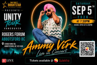 Ammy Virk Live Concert in Abbotsford BC in Abbotsford, BC