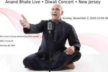 Anand Bhate Live • Diwali Concert • New Jersey in Rahway, NJ