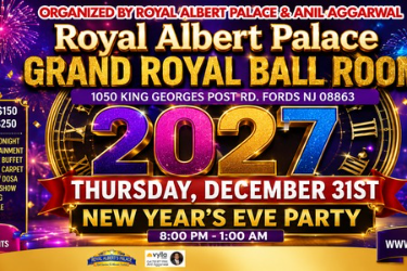 Another Grand New Year Eve Party in Royal albert palace Ball Room  in , NJ