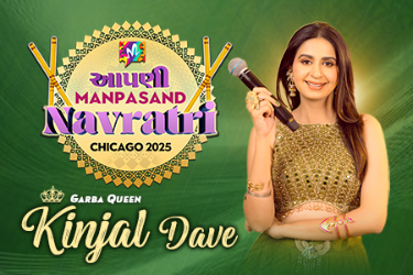 Apdi Manpasand Navratri with Kinjal Dave in Schaumburg, IL