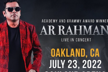 AR Rahman Live in Concert 2022- Bay Area in Oakland, CA