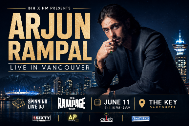 ARJUN RAMPAL LIVE IN VANCOUVER in Vancouver, BC