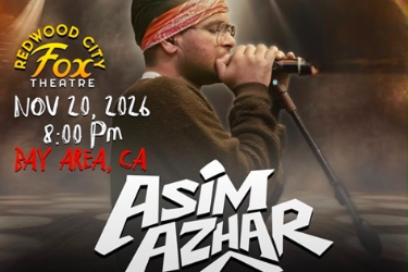 Asim Azhar Live Concert 2026 in Bay Area in Redwood City, CA