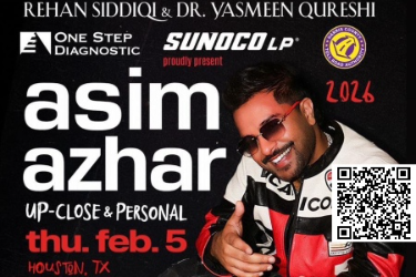 Asim Azhar up - Close & Personal in Houston in Houston, TX
