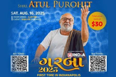 Atul Purohit Live Concert 2025 in Indianapolis in Noblesville, IN