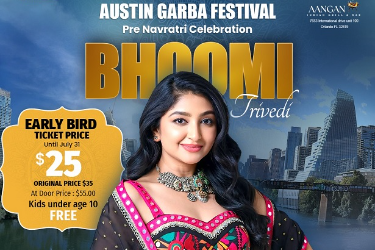 Austin Garba Festival with Bhoomi Trivedi