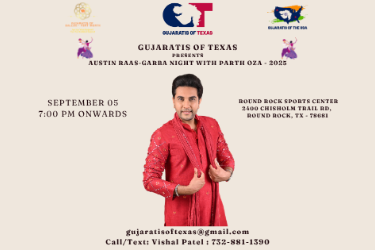 Austin Raas Garba Night 2025 - Parth Oza