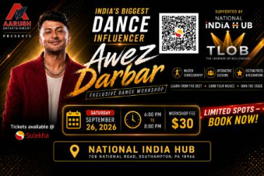 Awez Darbar – Exclusive Dance Workshop In IL in Schaumburg, IL
